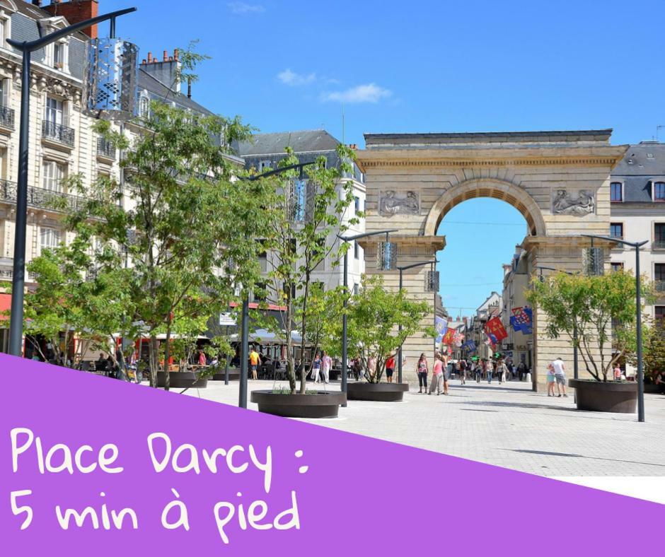 Cosy T2 38M2 - Centre-Ville Dijon- Gare/Darcy Exterior foto