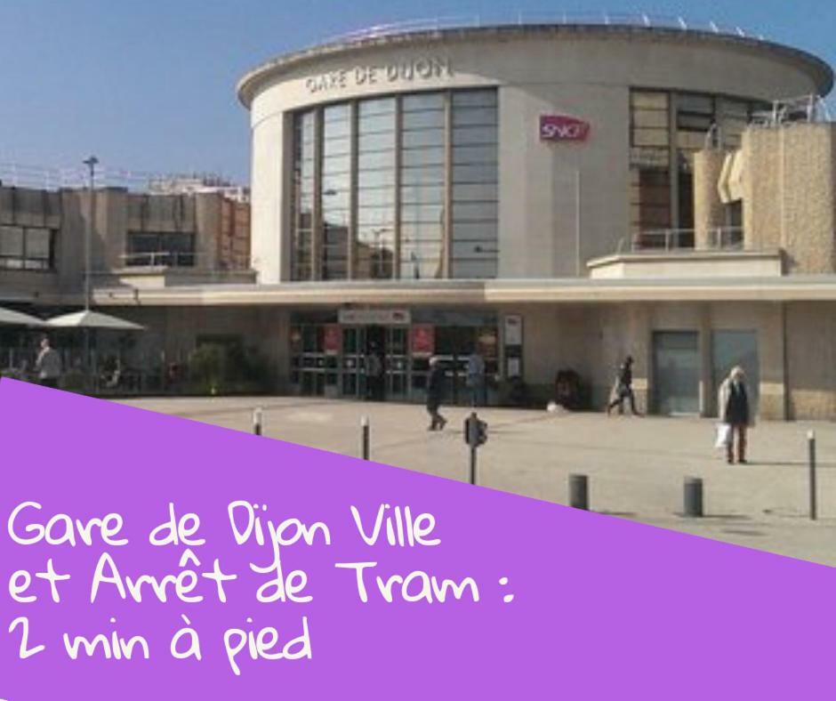 Cosy T2 38M2 - Centre-Ville Dijon- Gare/Darcy Exterior foto